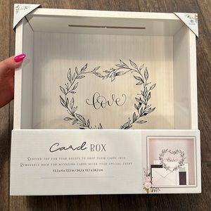 BRAND NEW Card box